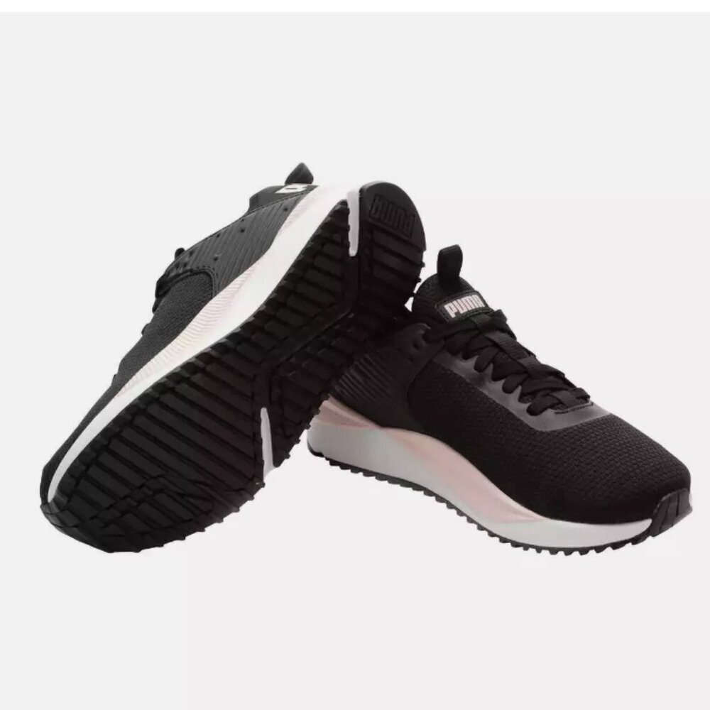 PUMA Ladies' PC Runner Sneakers - BLACK - Picture 6 of 6
